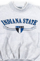 Indiana State Striped Sweatshirt