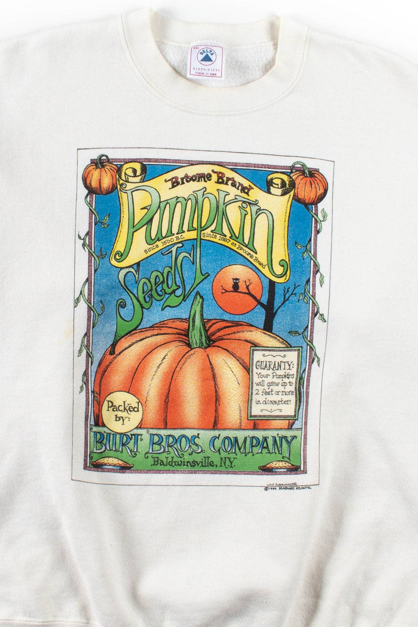 Broome Brand Pumpkin Seeds Sweatshirt