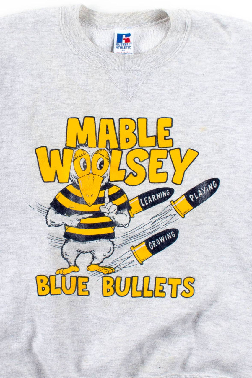 Mable Woolsey Blue Bullets Sweatshirt