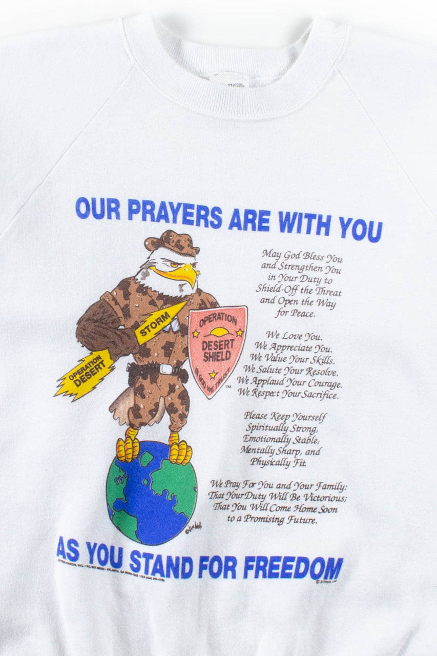 Desert Storm Prayers Sweatshirt