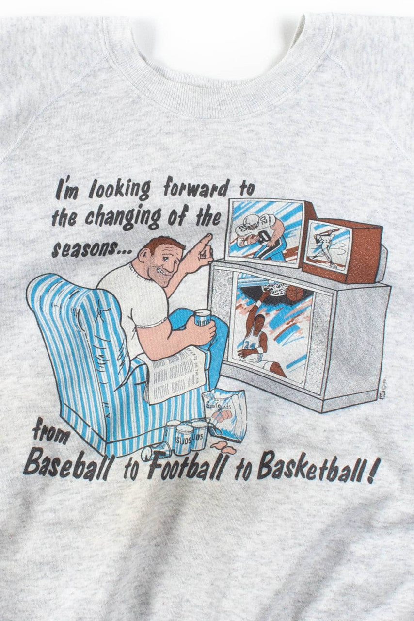 Changing Of The Sports Seasons Sweatshirt