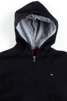 Black Tommy Hilfiger Zip Hoodie