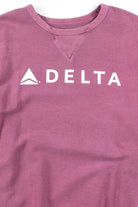 Mauve Delta Airlines Sweatshirt