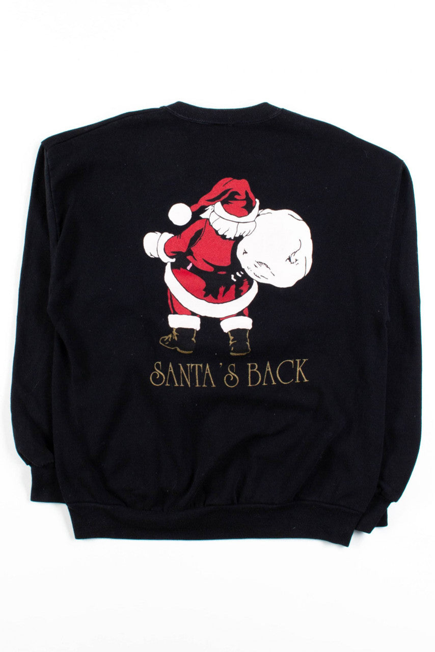Santa's Back Sweatshirt