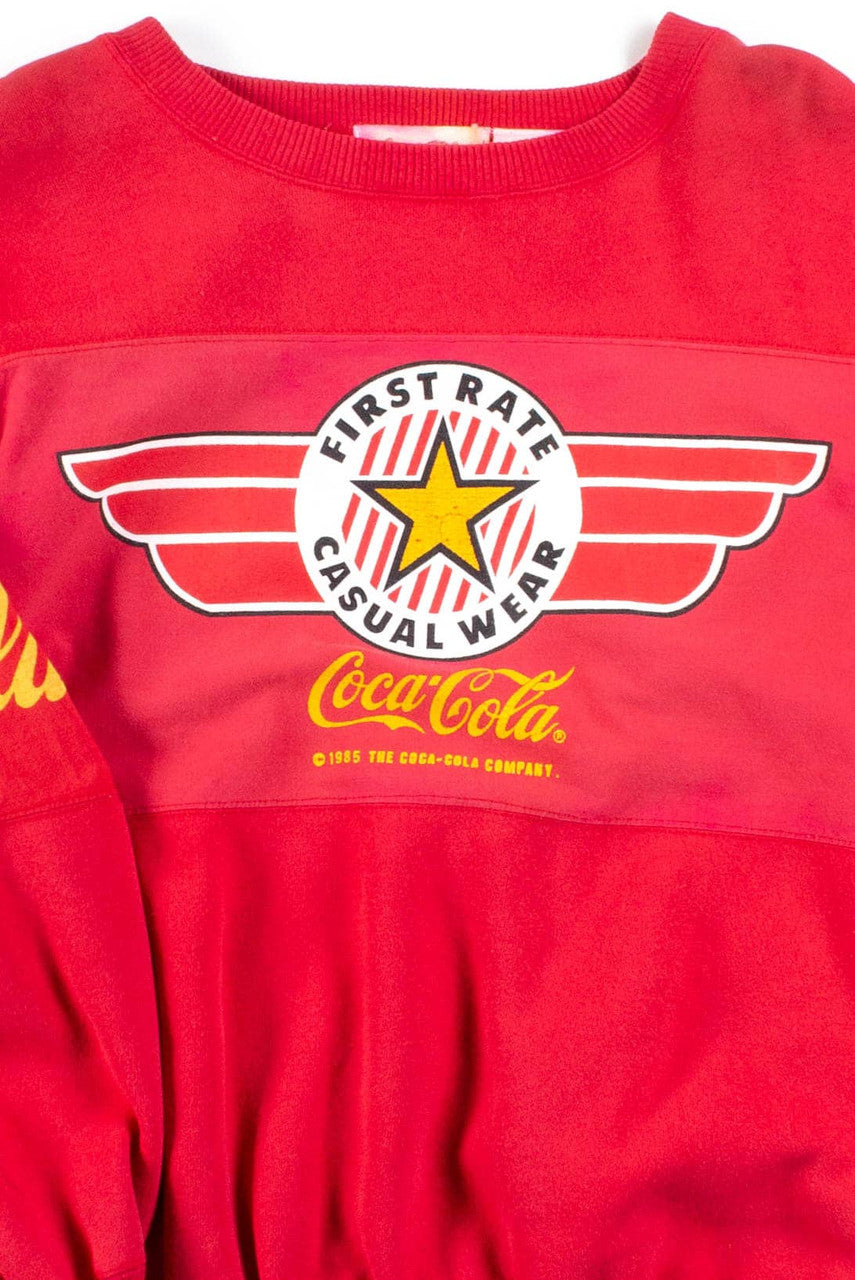 First Rate Casual Wear Coca-Cola Sweatshirt