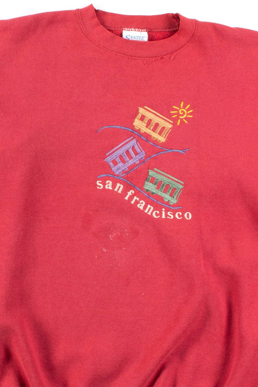 San Francisco Cable Cars Sweatshirt