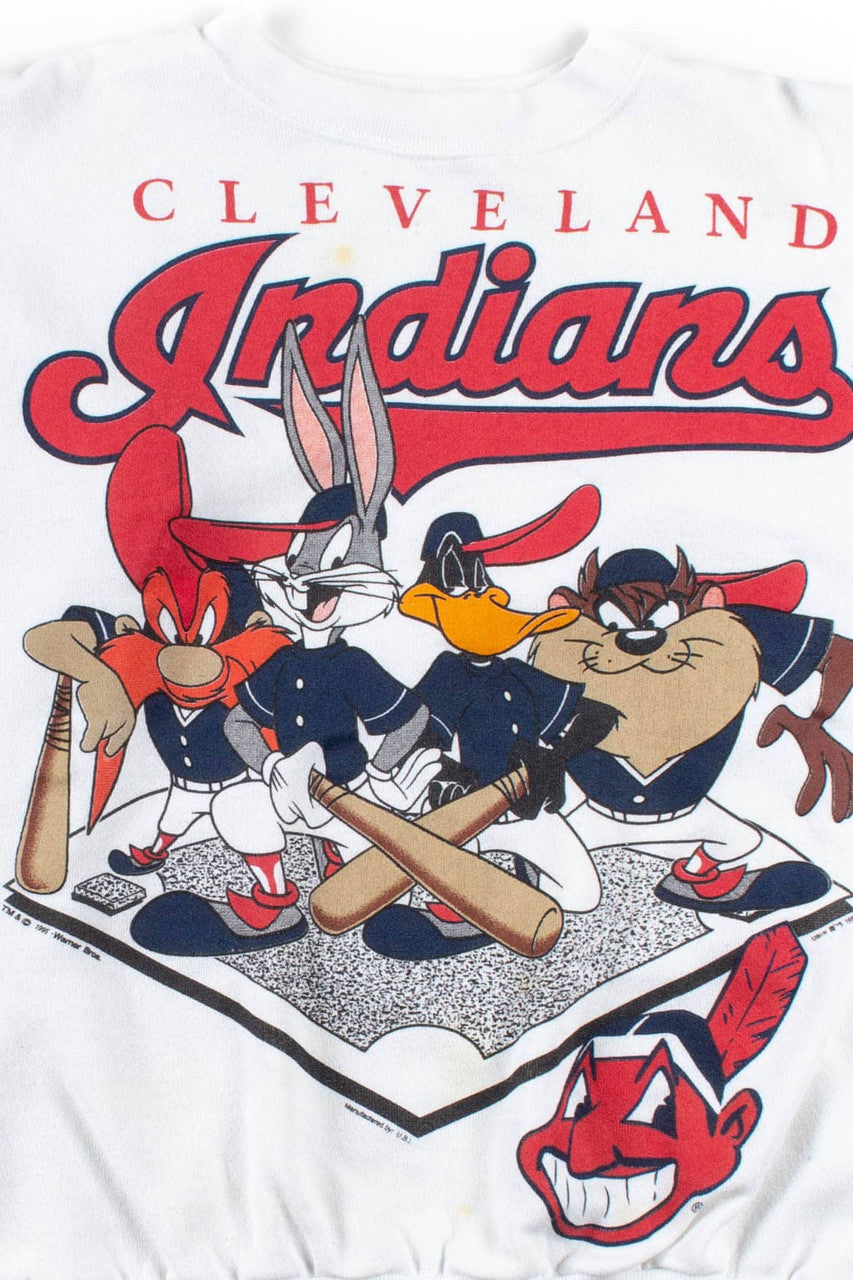 Cleveland Indians Looney Tunes Sweatshirt