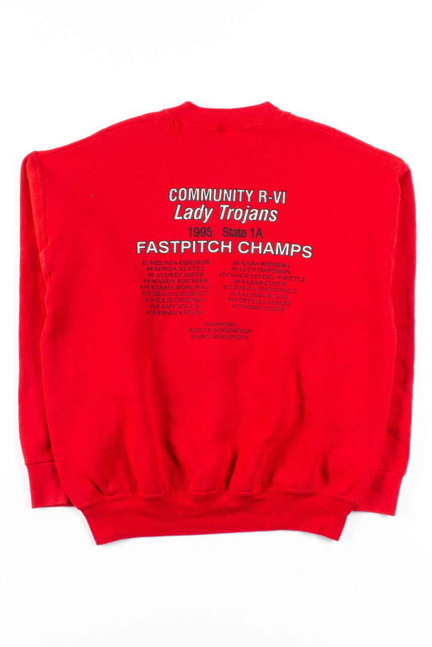 1995 Missouri Softball Champs Sweatshirt