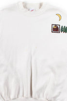 House & Moon Patches Sweatshirt