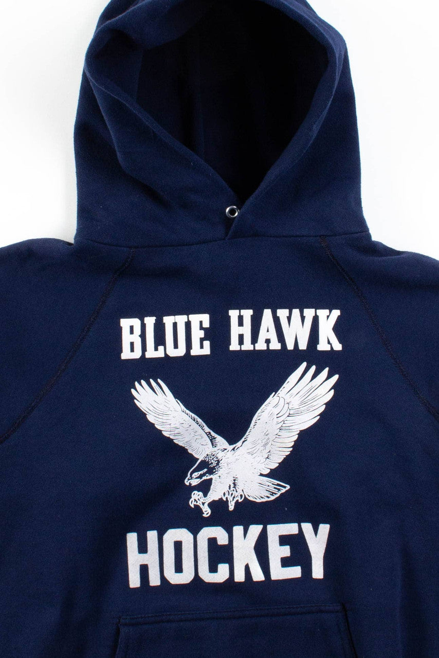 Blue Hawk Hockey Hoodie