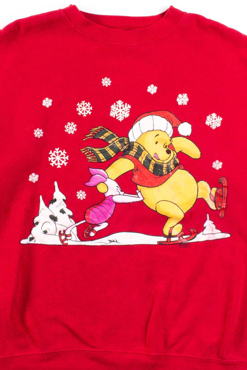 Pooh & Piglet Ice Skating Sweatshirt