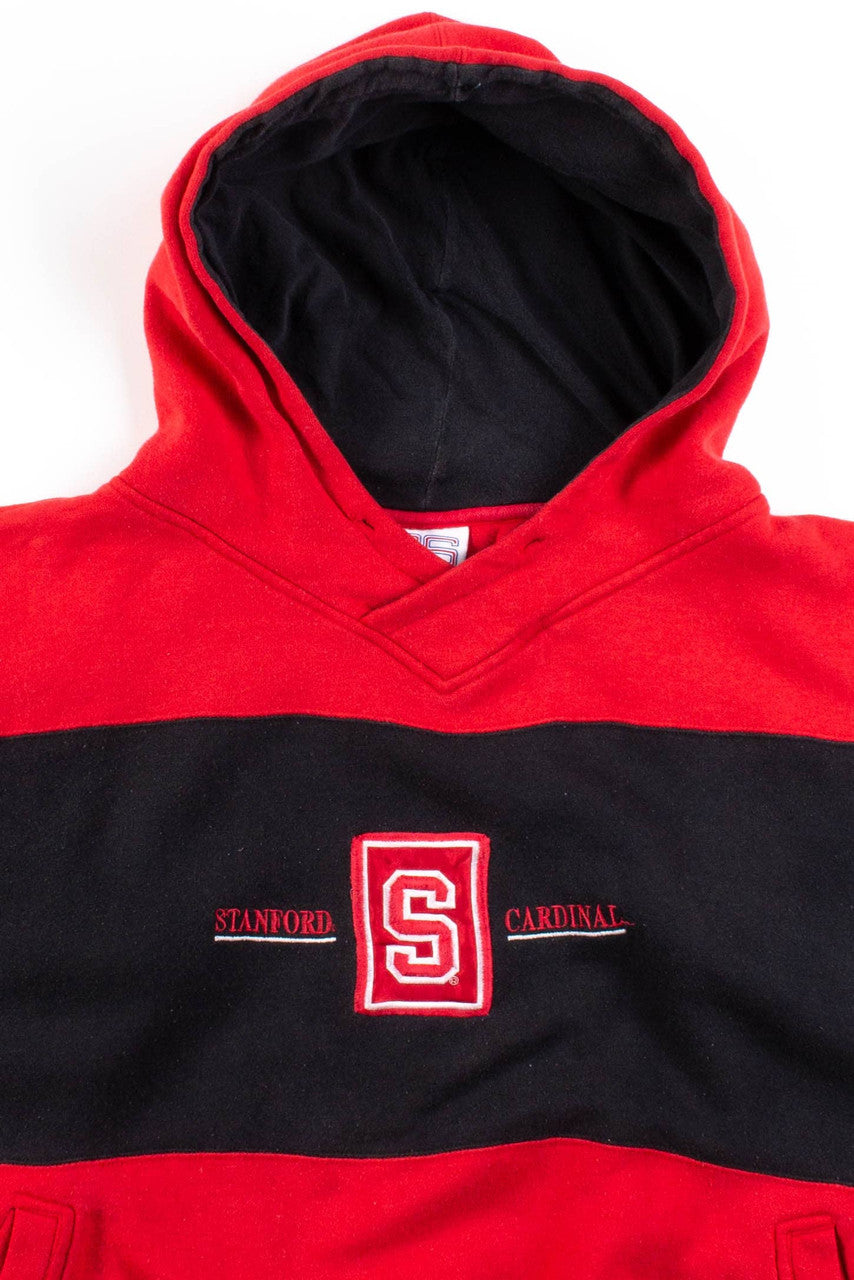 Stanford Cardinal Color Block Hoodie