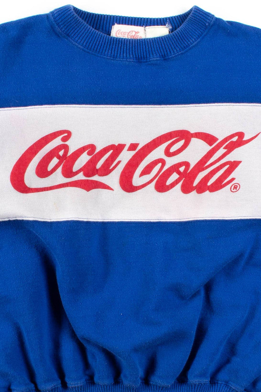 Color Block Coca-Cola Sweatshirt