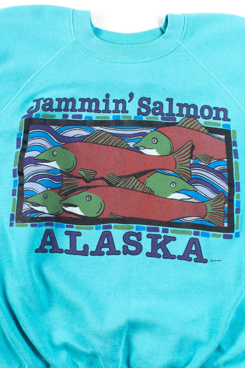 Jammin' Salmon Alaska Sweatshirt