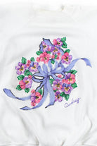 Audrey Bouquet Applique Sweatshirt