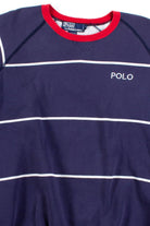 Ralph Lauren Striped Polo Sweatshirt