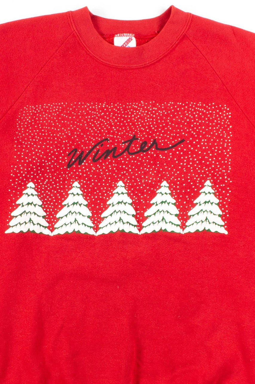 Winter Snowfall Sweatshirt