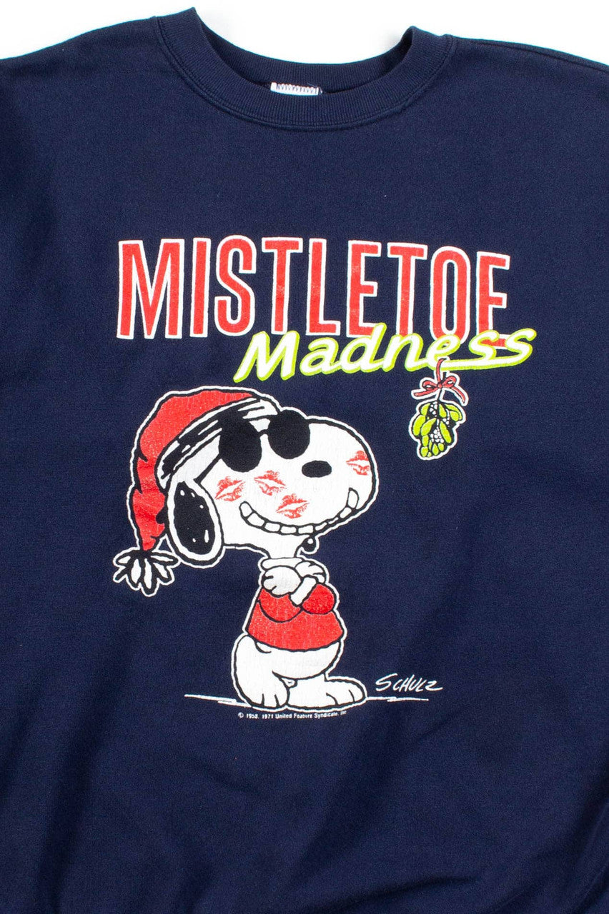 Snoopy Mistletoe Madness Sweatshirt