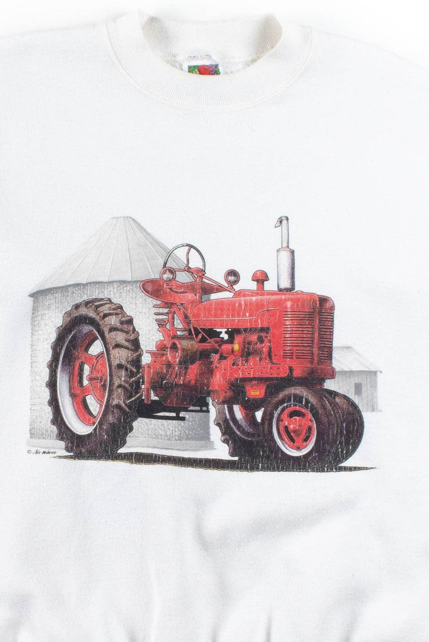 Red Tractor Sweatshirt