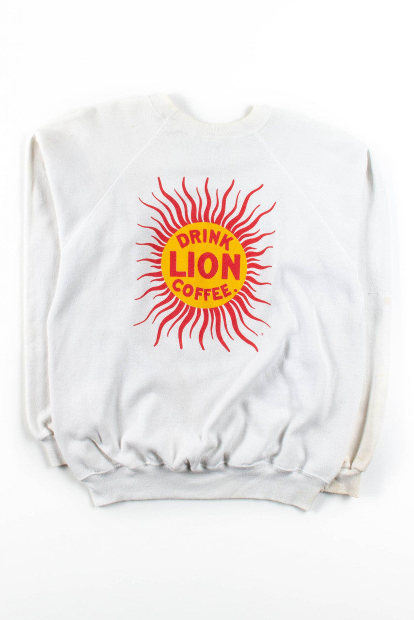 Drink Lion Coffee Sweatshirt