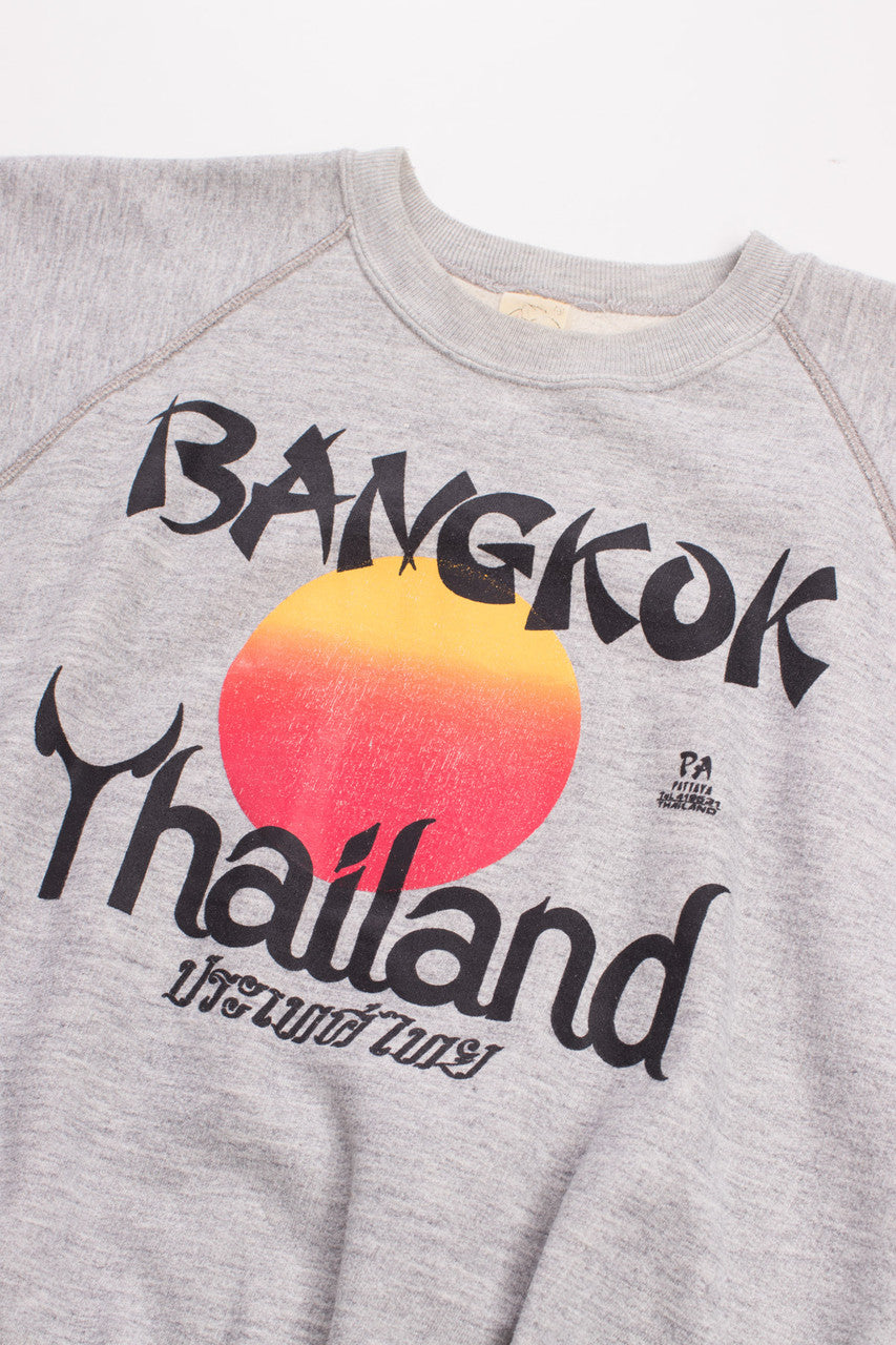 Vintage Bangkok Workout Sweatshirt