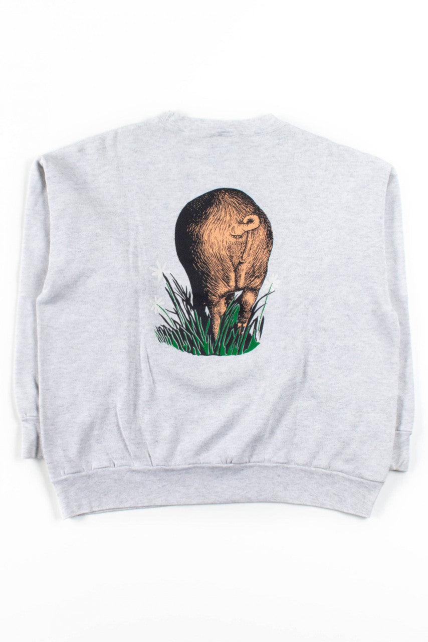 Piggy In The Grass Sweatshirt
