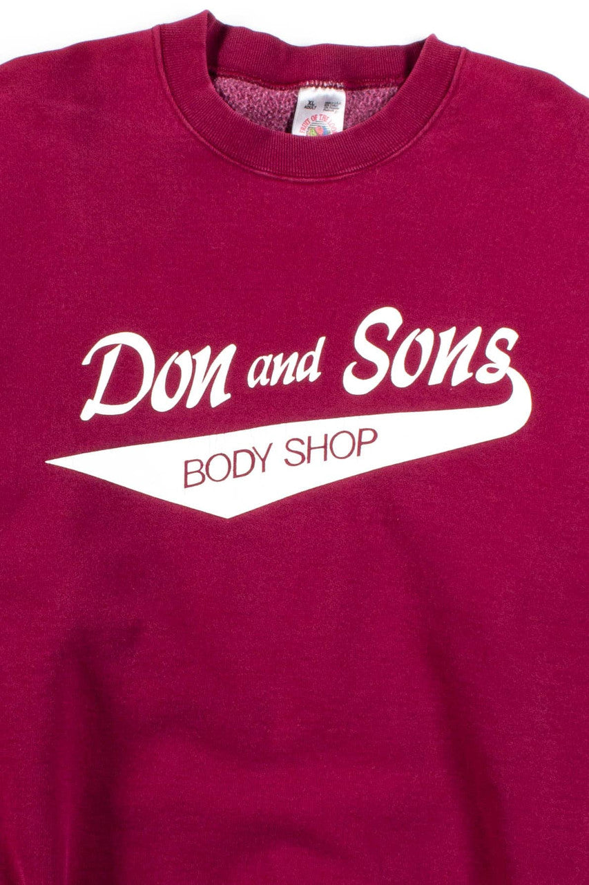 Don and Sons Body Shop Heavyweight Sweatshirt