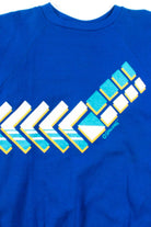 Blue Spalding Chevrons Sweatshirt 1