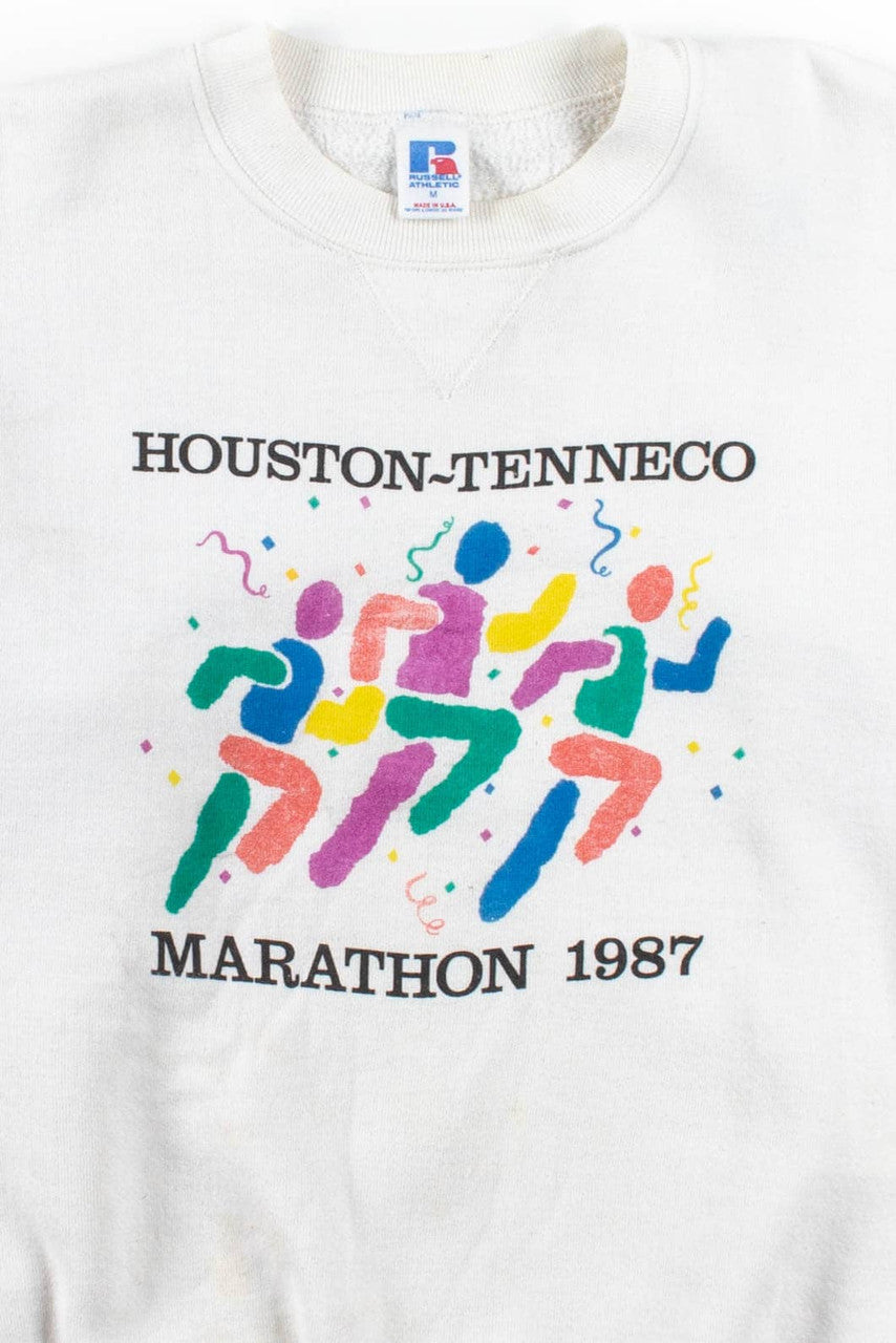 Houston-Tenneco Marathon 1987 Sweatshirt