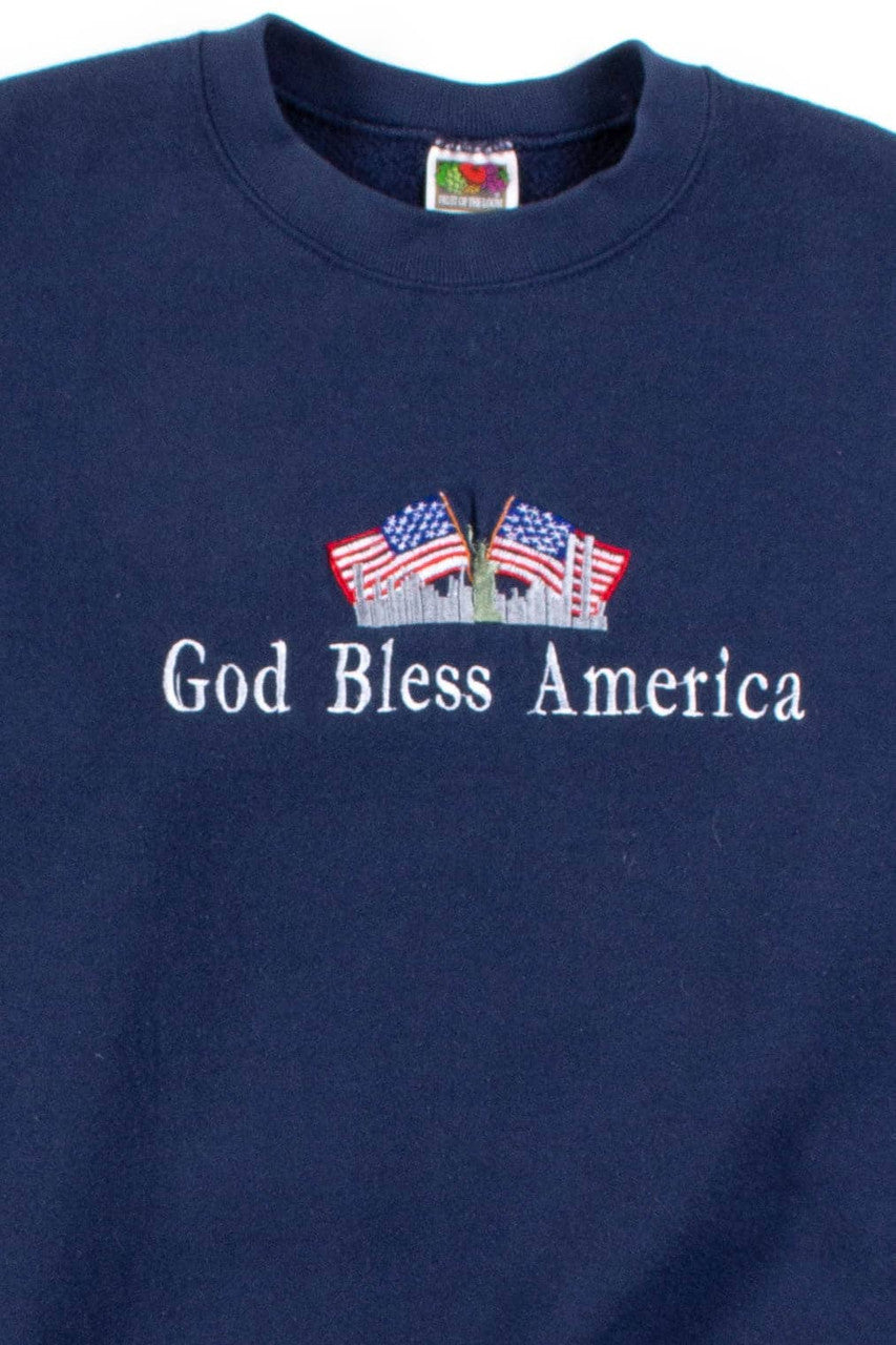 God Bless America New York Sweatshirt