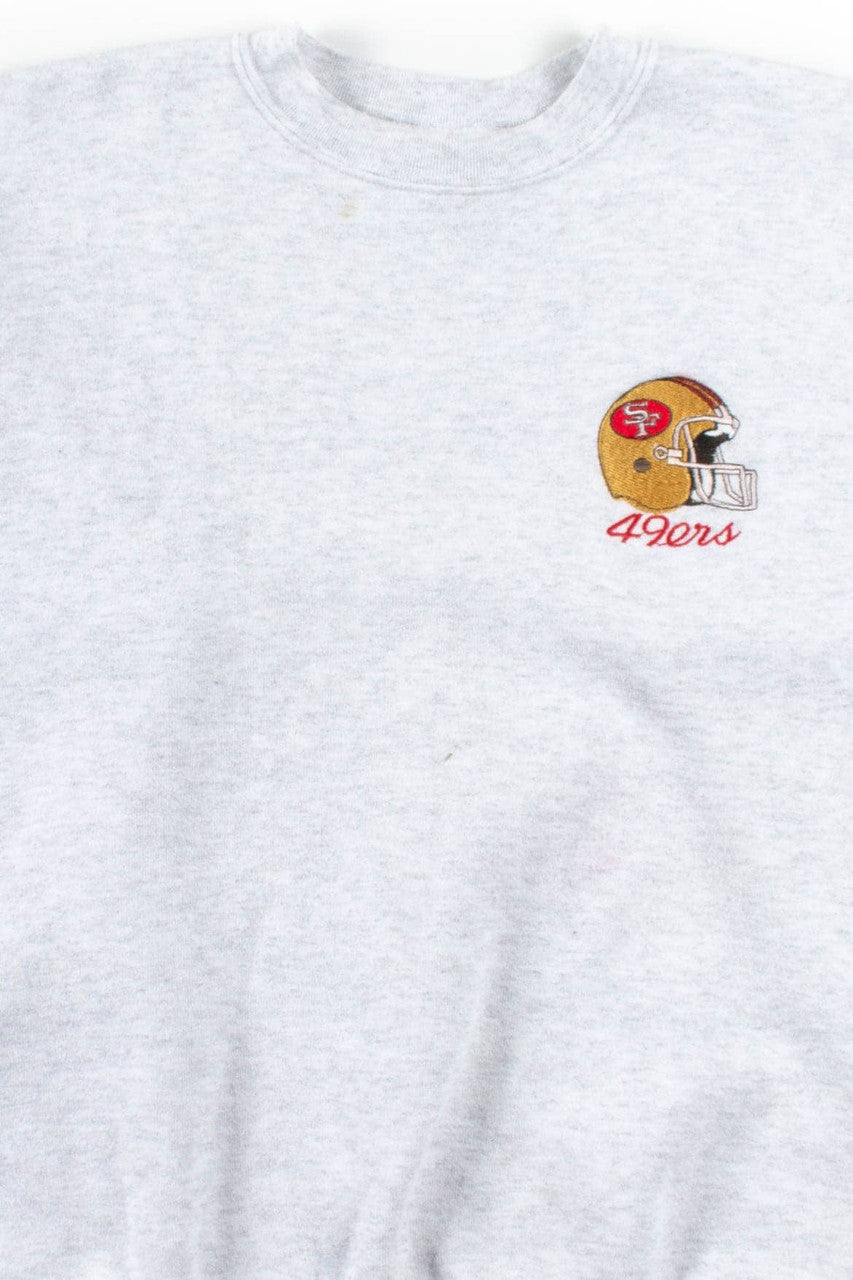 Grey San Francisco 49ers Sweatshirt