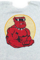 Buff Bulldog Oversized Cutoff Sweatshirt