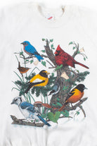 Tree Of Birds Vintage Sweatshirt