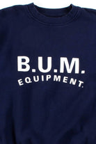 Navy B.U.M. Equipment Sweatshirt
