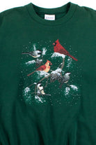 Birds In Snow Sweatshirt