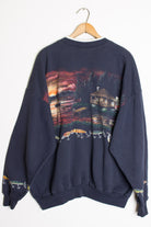 Fishing Cabin Vintage Sweatshirt