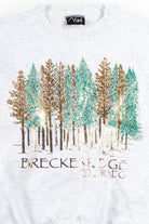 Breckenridge Colorado Gold Foil Sweatshirt