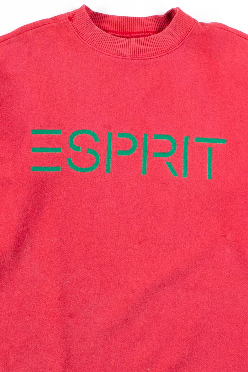 Red Esprit Sweatshirt