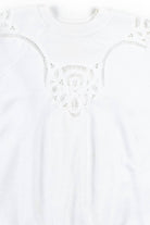 White Lace Sweatshirt 3