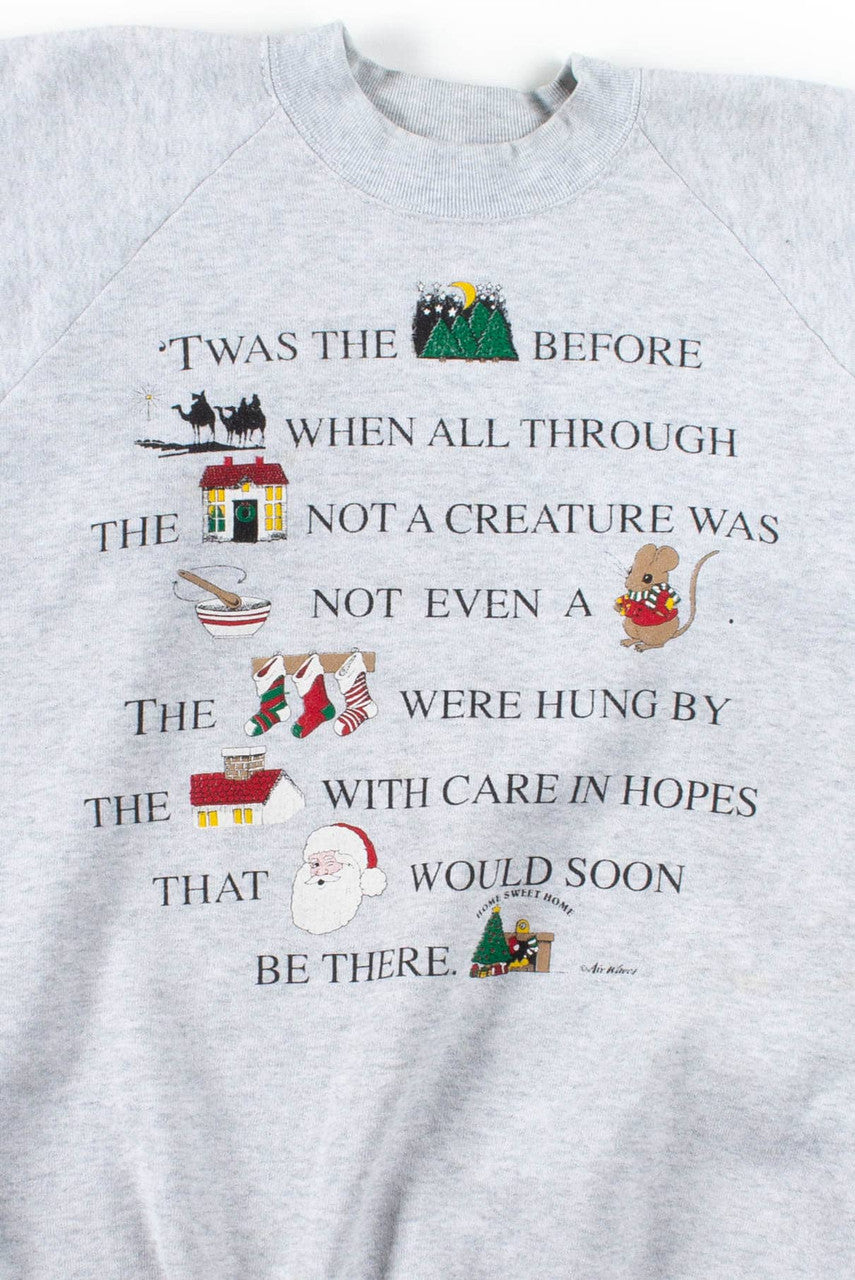 Twas The Trees Before Camels Sweatshirt