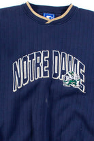 Ribbed Starter Notre Dame Sweatshirt