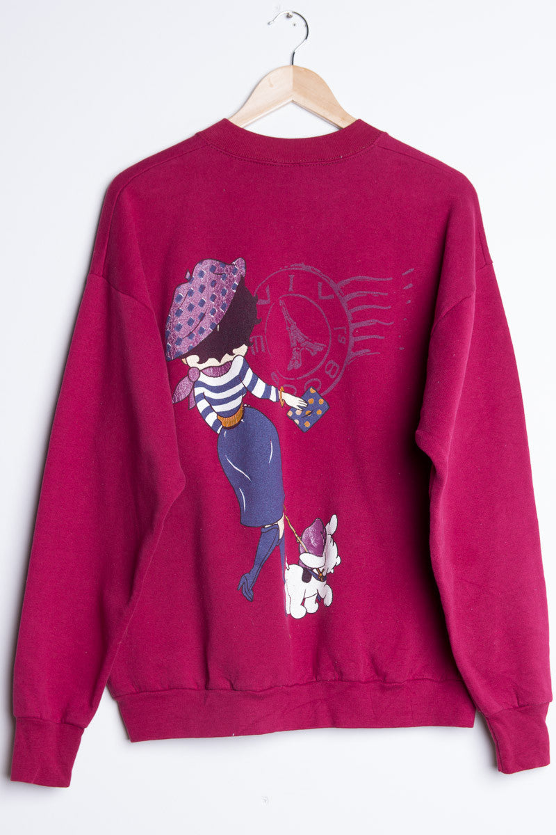 Parisian Betty Boop Sweatshirt
