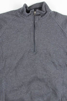 Charcoal Zip Up Sweatshirt