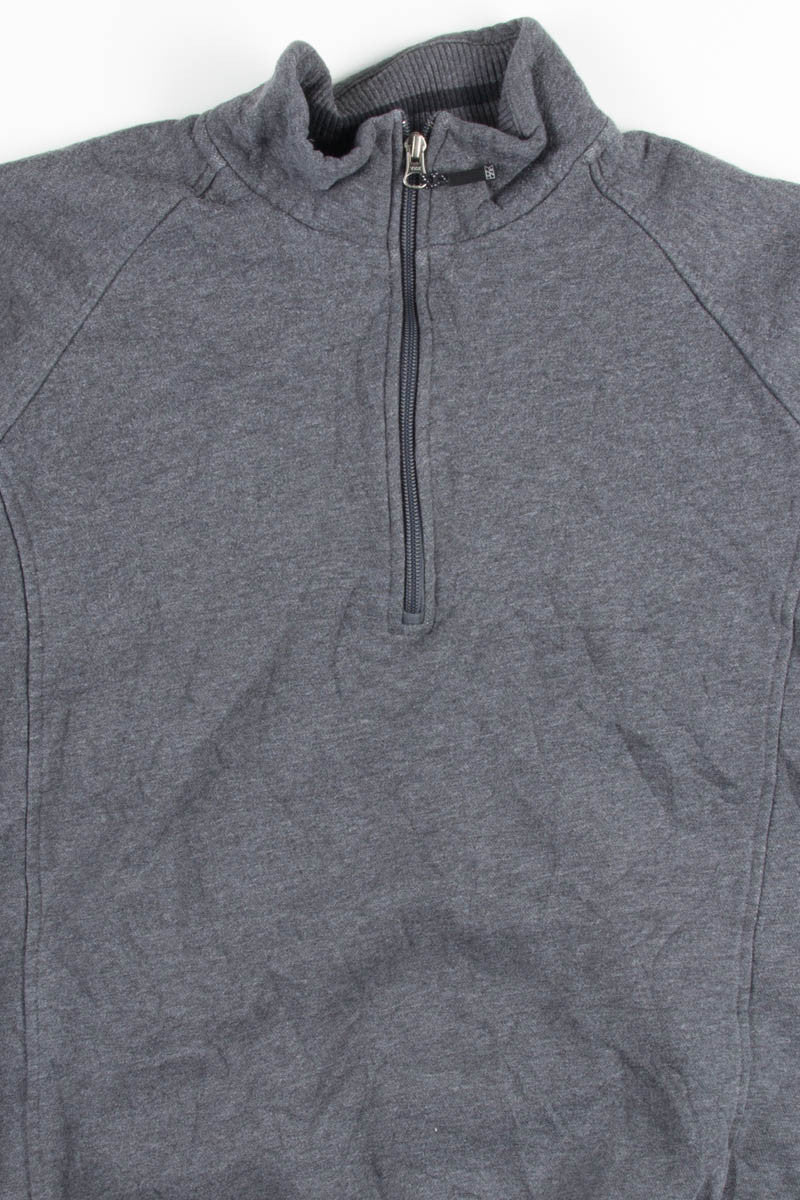 Charcoal Zip Up Sweatshirt