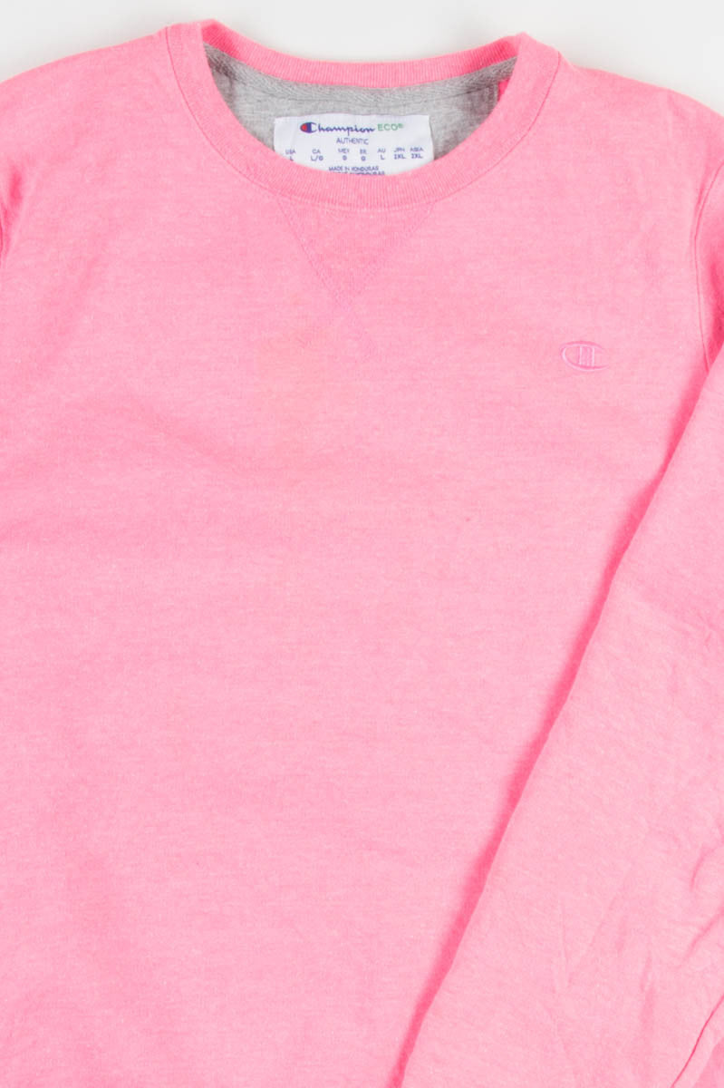 Hot Pink Champion Sweatshirt