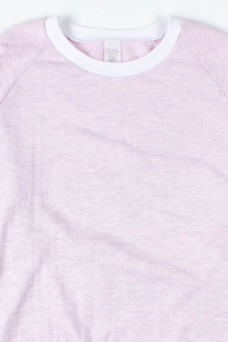 Pink Ringer Sweatshirt