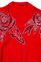 Glitter Roses Sweatshirt