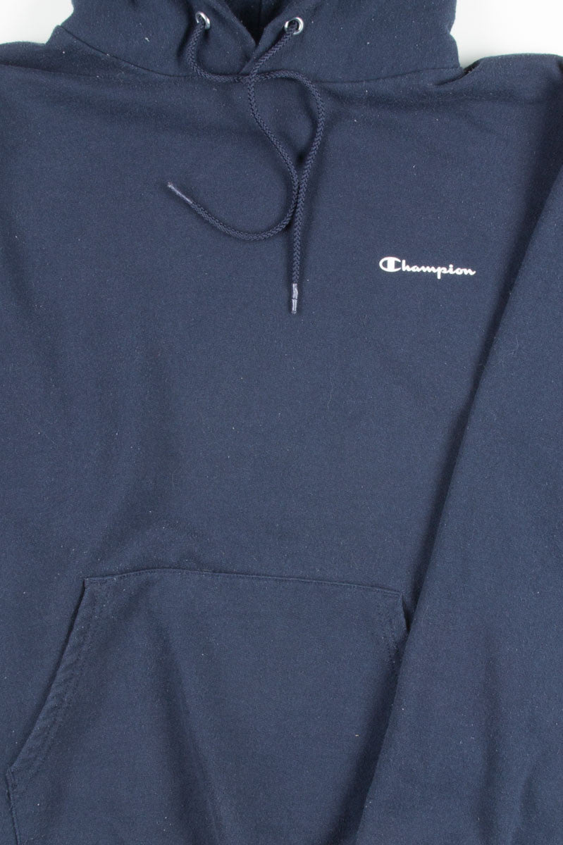 Navy Champion Hoodie Sweatshirt