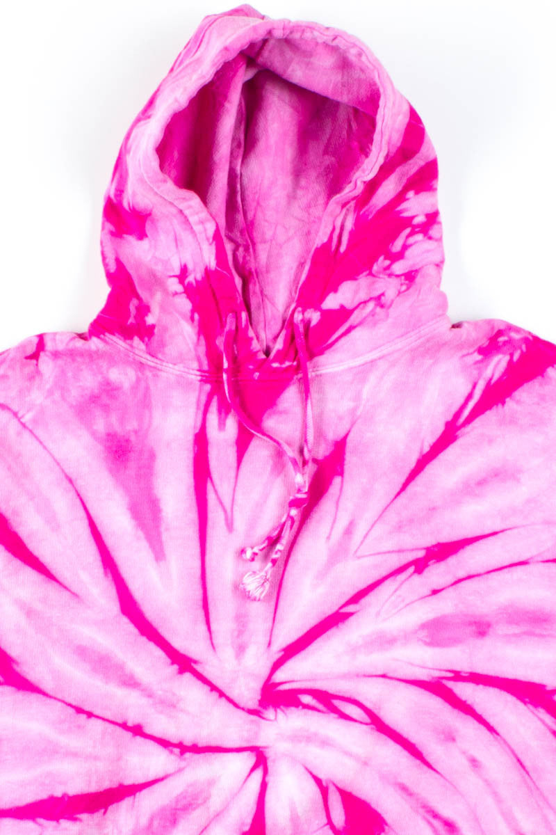 Pink Tie Dye Hoodie