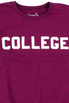 Burgundy College Sweatshirt